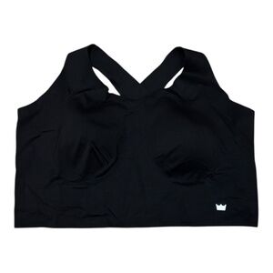SHEFIT “The Boss” Longline Bra™ in Black, 6 Luxe